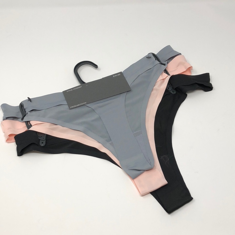 New Authentic Vince Camuto 3 pack no Show thongs - Picture 5 of 6